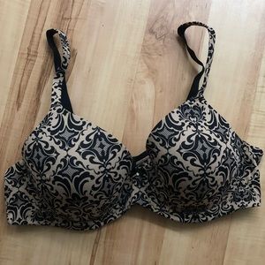 Soma Damask Printed Embraceable Full-Coverage Bra